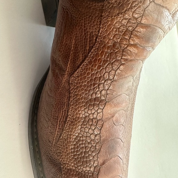Dan Post western cowboy boots snake/ leather size 11D - Picture 2 of 7